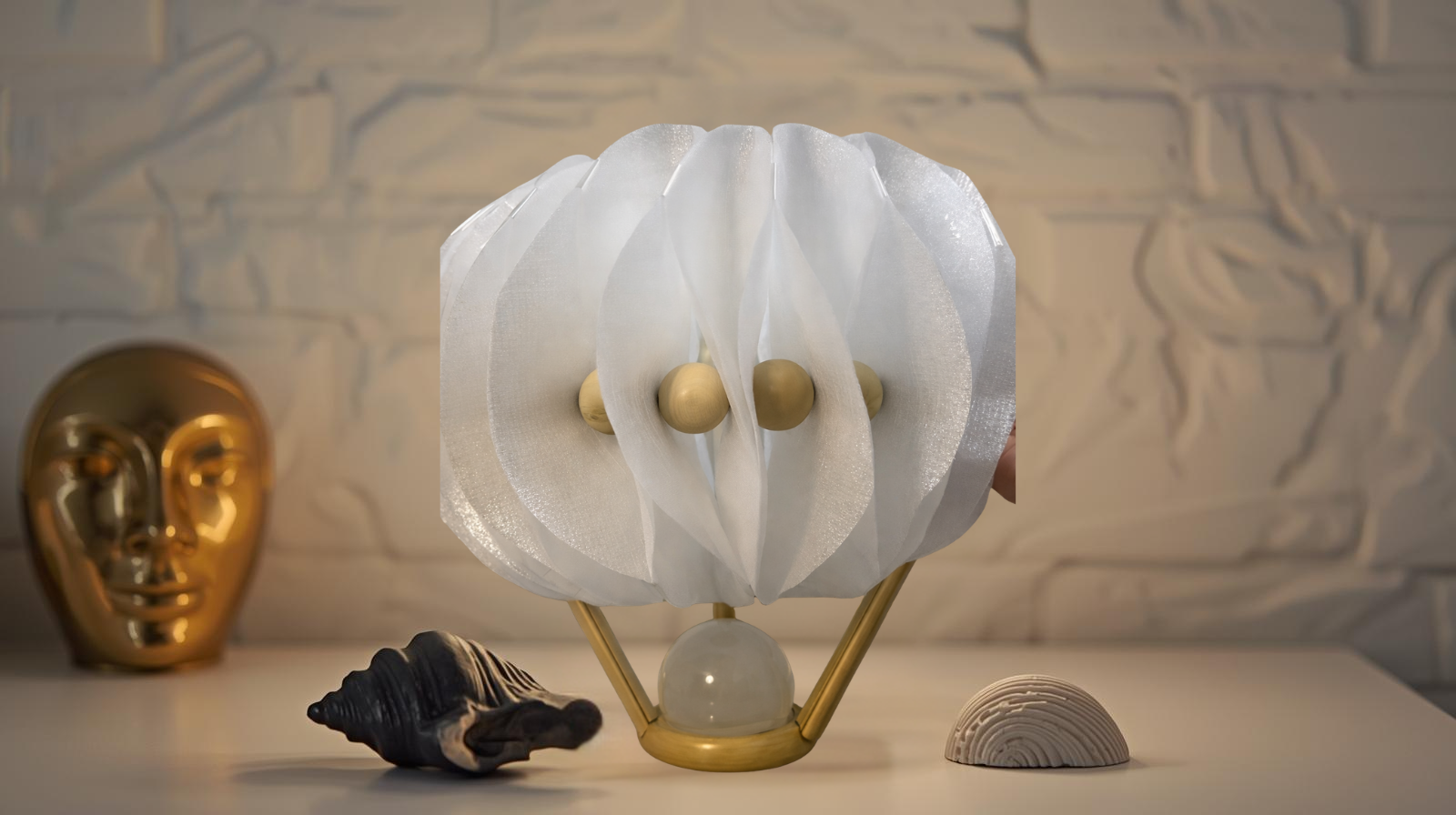 Boncuk Formlu Modern LED Aydınlatma Tasarım